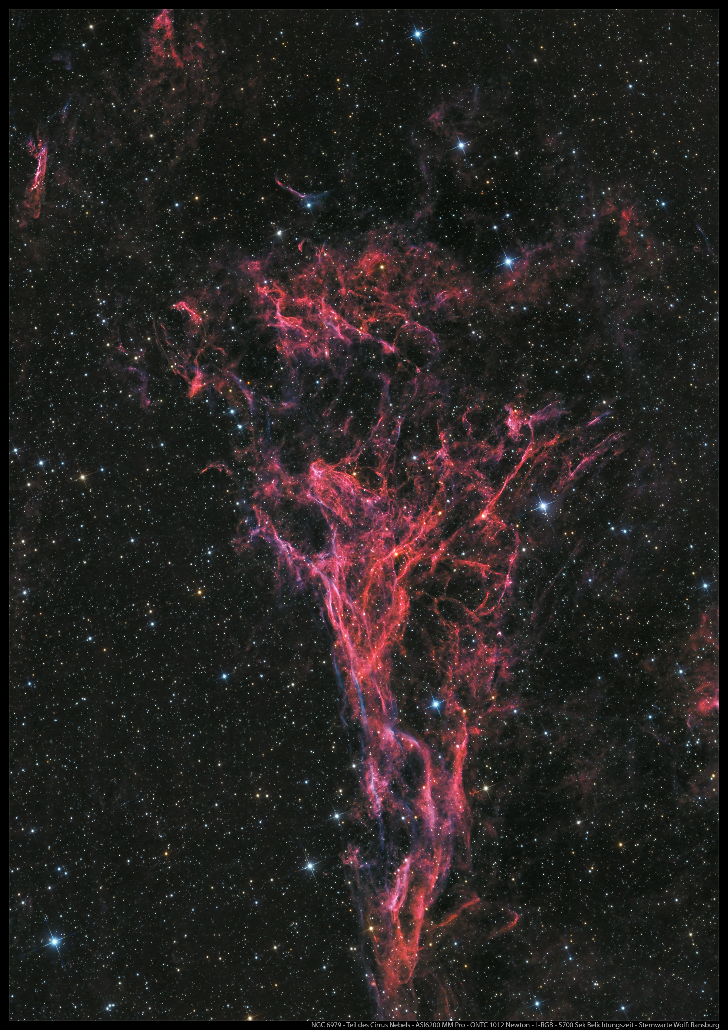 NGC 6979 Teil des Cirrus Nebels - TS 10