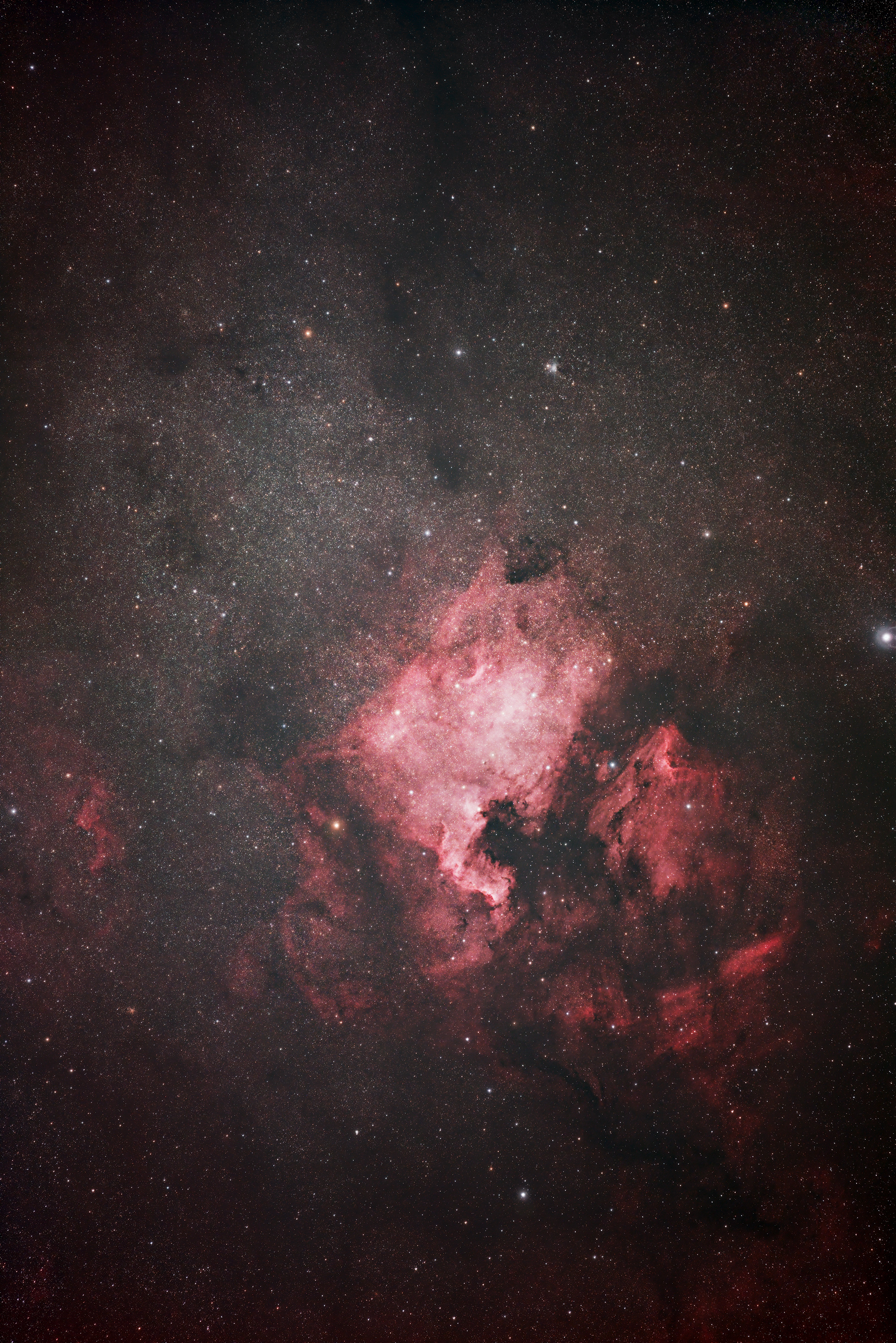 NGC 7000 aus Kirchberg Tirol<